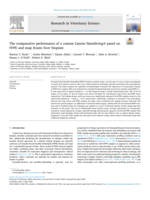 The comparative performance of a custom Canine NanoString® panel on FFPE and snap frozen liver biopsies