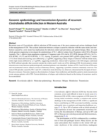 Genomic epidemiology and transmission dynamics of recurrent Clostridioides difficile infection in Western Australia