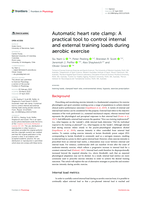 Automatic heart rate clamp: A practical tool to control internal and external training loads during aerobic exercise