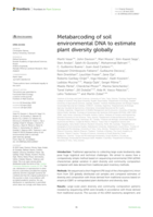 Metabarcoding of soil environmental DNA to estimate plant diversity globally