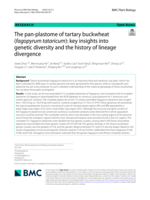 The pan-plastome of tartary buckwheat (fagopyrum tataricum): key insights into genetic diversity and the history of lineage divergence