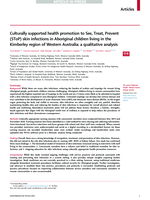 Culturally supported health promotion to See, Treat, Prevent (SToP) skin infections in Aboriginal children living in the Kimberley region of Western Australia: A qualitative analysis