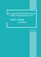 Part V. Oceania 01. Australia: with a Focus on Hydrogen and Electric Vehicles