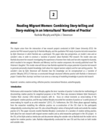 Reading Migrant Women: Combining Story-telling and Story-making in an Intercultural ‘Narrative of Practice’