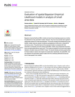 Evaluation of spatial Bayesian Empirical Likelihood models in analysis of small area data