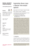 Augmenting disease maps: a Bayesian meta-analysis approach