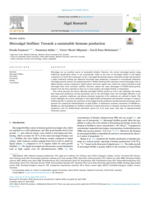 Microalgal biofilms: towards a sustainable biomass production