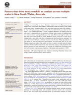 Factors that drive koala roadkill: an analysis across multiple scales in New South Wales, Australia