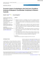 Economic impact of polyphagous shot hole borer Euwallacea fornicatus (Coleoptera: Curculionidae: Scolytinae) in Western Australia
