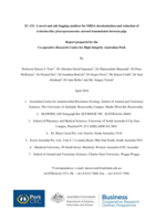 2C-121: A novel and safe fogging sanitiser for MRSA decolonisation and reduction of Actinobacillus pleuropneumoniae aerosol transmission between pigs