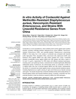 In vitro Activity of Contezolid Against Methicillin-Resistant Staphylococcus aureus, Vancomycin-Resistant Enterococcus, and Strains With Linezolid Resistance Genes From China