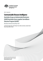 Australian Group on Antimicrobial Resistance (AGAR) Australian Gram-negative Surveillance Outcome Program (GnSOP)
