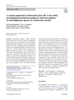 A systems approach to biosecurity pays off: a case study investigating introduction pathways and interceptions of non-indigenous species at a biosecurity border