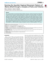 Running the Gauntlet: Regional Movement Patterns of Manta alfredi through a Complex of Parks and Fisheries