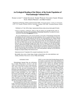 An Ecological Reading of the History of the Koala Population of Warrumbungle National Park