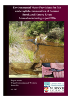 Environmental Water Provisions for fish and crayfish communities of Samson Brook and Harvey River