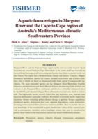 Aquatic fauna refuges in Margaret River and the Cape to Cape region of Australia’s Mediterranean-climatic Southwestern Province