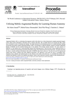 Utilising Mobile-Augmented Reality for Learning Human Anatomy