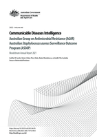 Australian Group on Antimicrobial Resistance (AGAR) Australian Staphylococcus aureus Surveillance Outcome Program (ASSOP)
