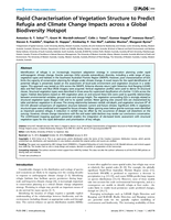 Rapid Characterisation of Vegetation Structure to Predict Refugia and Climate Change Impacts across a Global Biodiversity Hotspot
