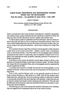Large flora treatments and monographic studies. Where are the boundaries? Does the system – one specialist for many floras – work well?
