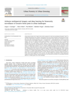 Airborne multispectral imagery and deep learning for biosecurity surveillance of invasive forest pests in urban landscapes