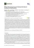Hourly Breast Expression to Estimate the Rate of Synthesis of Milk and Fat