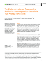 The Drabo corymbosae-Papaveretea dahliani − a new vegetation class of the High Arctic polar deserts