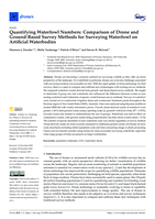 Quantifying Waterfowl Numbers: Comparison of Drone and Ground-Based Survey Methods for Surveying Waterfowl on Artificial Waterbodies