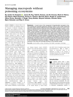 Managing macropods without poisoning ecosystems
