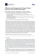 Detection and Management of Mango Dieback Disease in the United Arab Emirates
