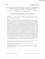 Frequently burned loblolly-shortleaf pine forest in the southeastern United States lacks the stability of longleaf pine forest