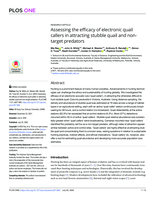 Assessing the efficacy of electronic quail callers in attracting stubble quail and non-target predators