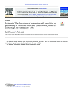 Erratum to “The dimensions of geotourism with a spotlight on geodiversity in a subdued landscape” [International Journal of Geoheritage, 10/3 (2022) 351–366]