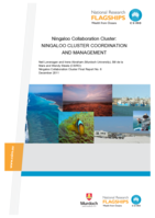 Ningaloo collaboration cluster: Ningaloo cluster coordination and management