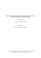 Improving interhemispheric inhibition (IHI) in healthy human adults via dual-site transcranial alternating current stimulation (ds-tACS)