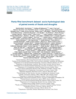 Panta Rhei benchmark dataset: Socio-hydrological data of paired events of floods and droughts