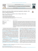 Desire for social status affects marital and reproductive attitudes: A life history mismatch perspective