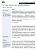 The 'other' epidemic: canine ehrlichiosis in Australia