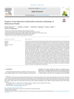 Progress of non-destructive hydrocarbon extraction technology of Botryococcus braunii