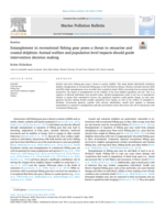 Entanglement in recreational fishing gear poses a threat to estuarine and coastal dolphins: Animal welfare and population level impacts should guide intervention decision making