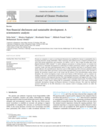 Non-financial disclosures and sustainable development: A scientometric analysis