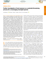 Further investigation of lead exposure as a potential threatening process for a scavenging marsupial species