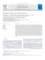 Estimating the energetic cost of whale shark tourism