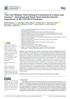 "You Can't Replace That Feeling of Connection to Culture and Country": Aboriginal and Torres Strait Islander Parents' Experiences of the COVID-19 Pandemic