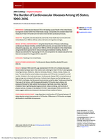 The Burden of Cardiovascular Diseases Among US States, 1990-2016