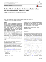 Burden of obesity in the Eastern Mediterranean Region: findings from the Global Burden of Disease 2015 study
