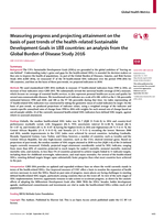 Measuring progress and projecting attainment on the basis of past trends of the health-related Sustainable Development Goals in 188 countries: an analysis from the Global Burden of Disease Study 2016
