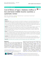 Cost-of-illness of type 2 diabetes mellitus in low and lower-middle income countries: a systematic review