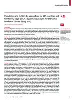 Population and fertility by age and sex for 195 countries and territories, 1950–2017: a systematic analysis for the Global Burden of Disease Study 2017